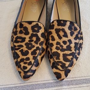 Franco Sarto Leopard loafer